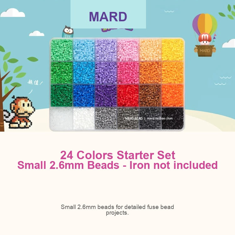 2.6mm mini bead 24 color set