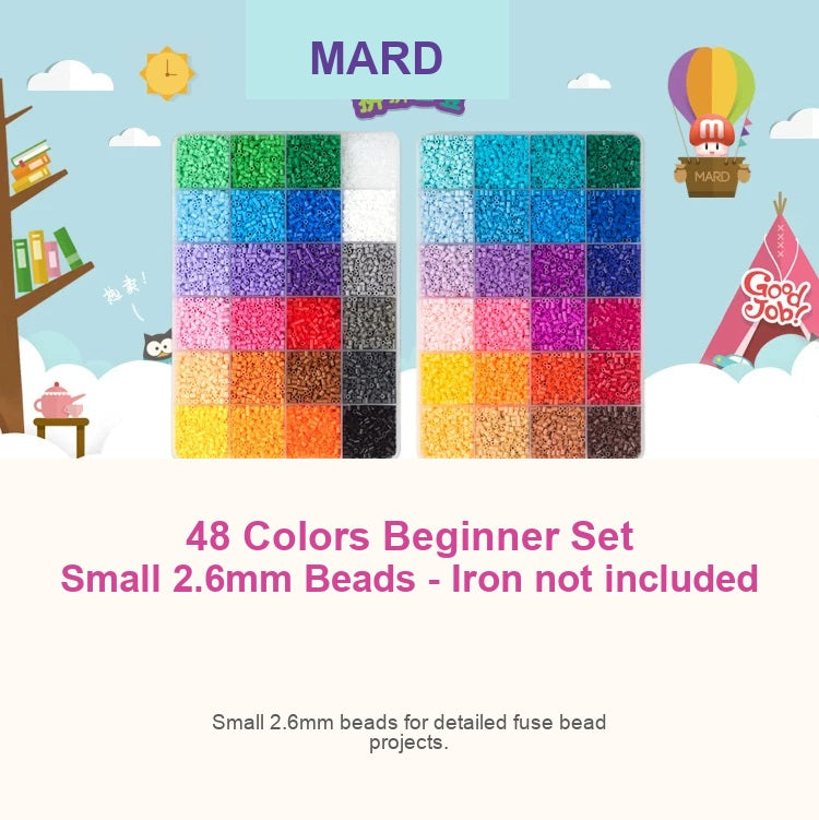 2.6mm Mini Fuse Bead 48-Color Set