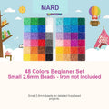 2.6mm Mini Fuse Bead 48-Color Set