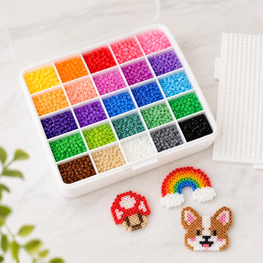 Clean colorful fuse bead product image