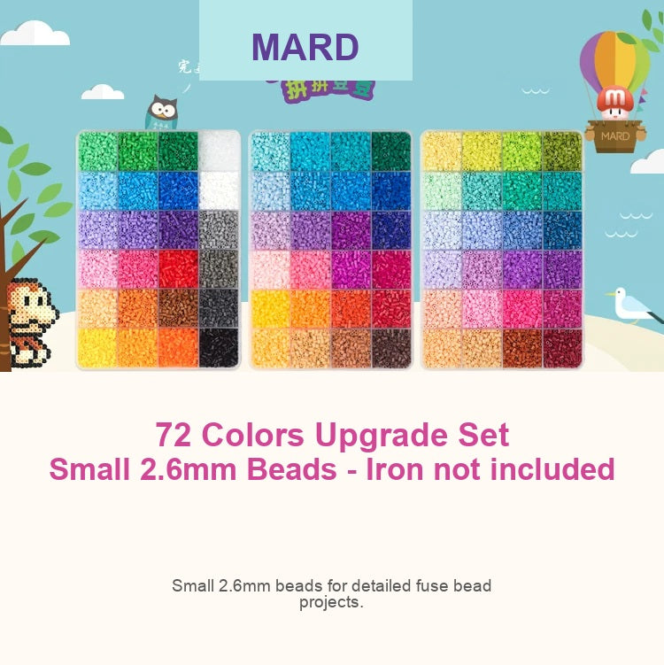 2.6mm Mini Fuse Bead 72-Color Set